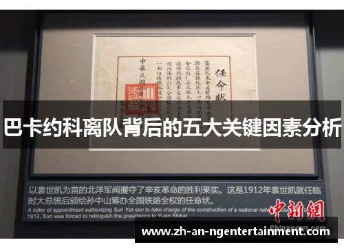 巴卡约科离队背后的五大关键因素分析